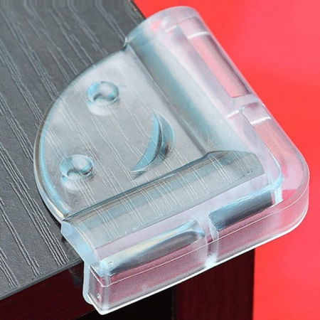 Set 4 coltare silicon transparent, 4.2x1.9x0.8 cm_Empria [6]