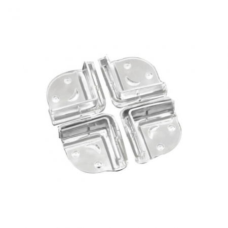 Set 4 coltare silicon transparent, 4.2x1.9x0.8 cm_Empria [9]