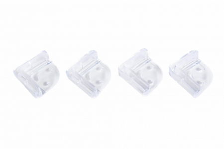 Set 4 coltare silicon transparent, 4.2x1.9x0.8 cm_Empria [7]