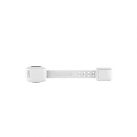 Set 4 sigurante ajustabile, cu mecanism dublu de blocare, 22.5 x 4.2 cm, alb [2]