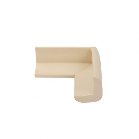 Set 6 bucati subtiri protectii colturi mobilier, 2.3x0.7x5 cm, Crem [2]