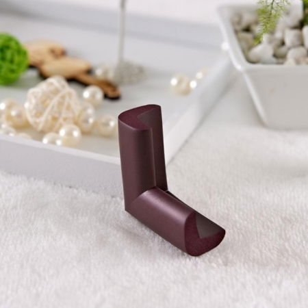 Set 6 bucati subtiri protectii colturi mobilier, 2.3x0.7x5 cm, Grena [2]