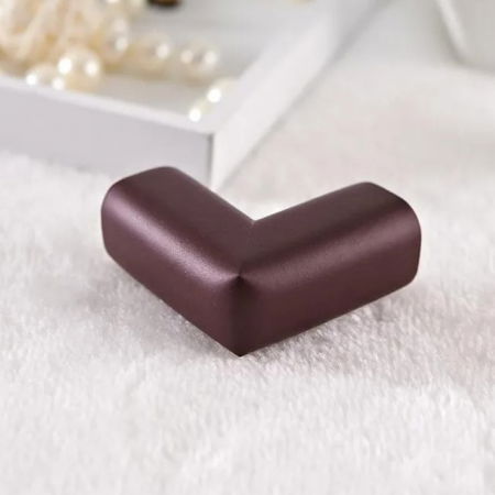 Set 6 bucati subtiri protectii colturi mobilier, 2.3x0.7x5 cm, Grena [3]