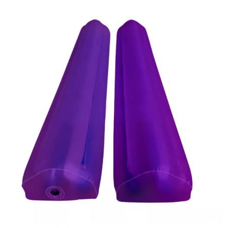 Set bumpere gonflabile protectie pat copii, Empria, 2 bucati, portabile, 120x20x15 cm [3]