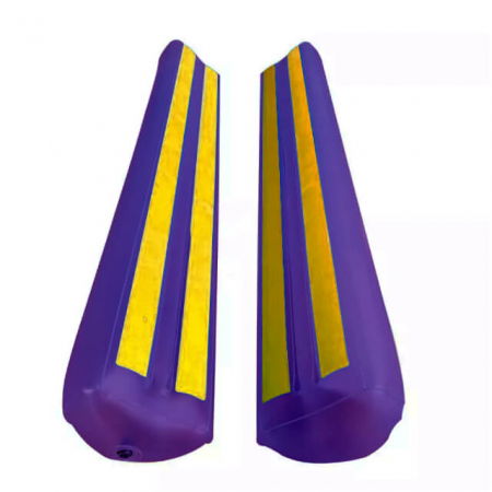 Set bumpere gonflabile protectie pat copii, Empria, 2 bucati, portabile, 120x20x15 cm [5]