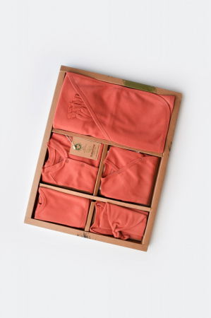 Set de 10 piese pentru nou nascut - 100% bumbac organic - Scortisoara, BabyCosy [3]