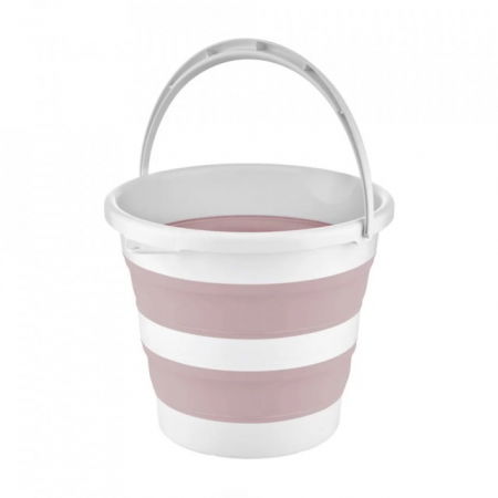 Baia bebelusului - Set de baie cu 5 piese si cadita pliabila Babyjem, Roz