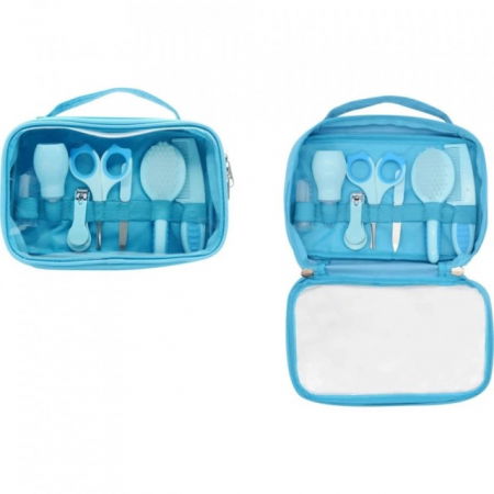 Set ingrijire copii cu 7 piese BabyJem, Bleu [2]