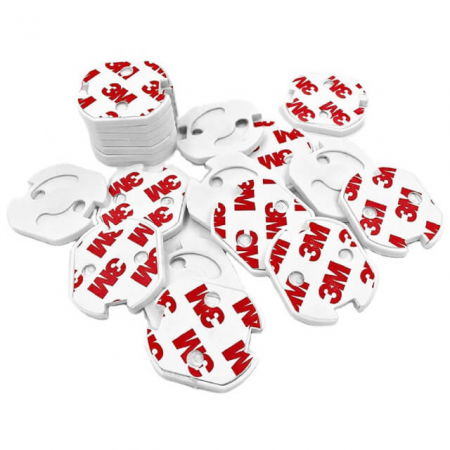 Set protectie priza copii, 10 bucati cu adeziv [12]