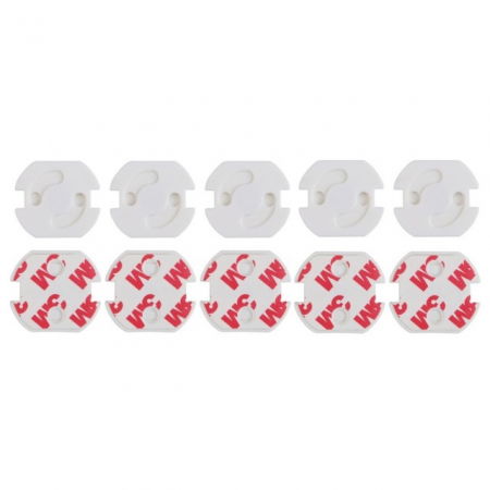 Set protectie priza copii, 10 bucati cu adeziv [14]