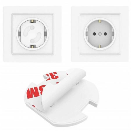 Set protectie priza copii, 10 bucati cu adeziv [5]