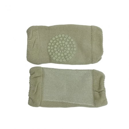 Set protectii anti-alunecare bebe, genunchiere si sosete, Verde [2]