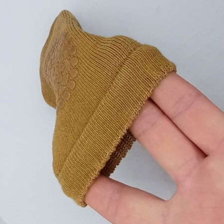 Set protectii anti-alunecare bebe, genunchiere si sosete, Maro [7]