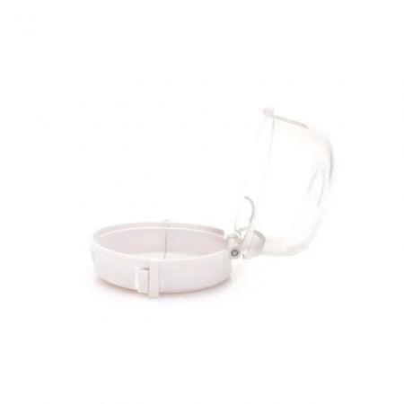 Set protectii butoane aragaz - plita, Empria, 2 bucati, 7.5x4.6 cm, Alb [5]