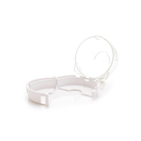 Set protectii butoane aragaz - plita, Empria, 2 bucati, 7.5x4.6 cm, Alb [4]