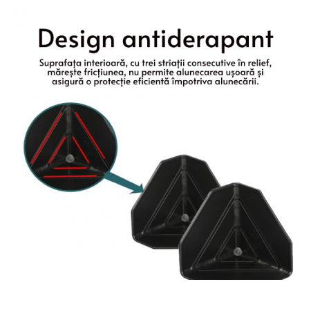 Set protectii pentru colturi cutii, Empria, 30 bucati, 7.4x7.4x7.4x0.2 cm [5]