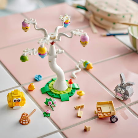 Seturi emblematice - Iepuras si vanatoare de oua de Paste (40808), 140 piese [5]