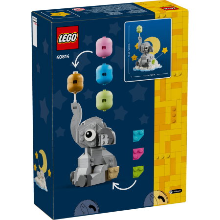 Seturi emblematice - Pui de elefant pe cer (40814), 402 piese [2]