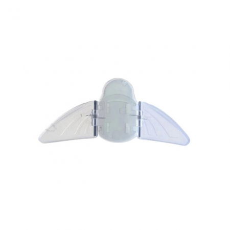 Siguranta fluture blocator usi si geamuri glisante, 17 x 6 x 0.5 cm, Transparent [5]