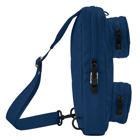 Sling bag LEGO Signature Brick 1x2 - Albastru inchis (20207B-0140) [2]