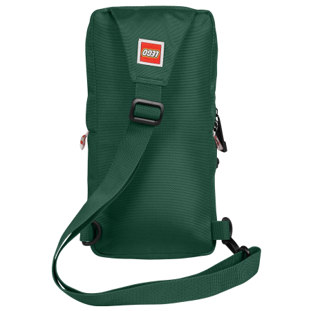 LEGO - Sling bag LEGO Signature Brick 1x2 - Verde inchis (20207B-0141)