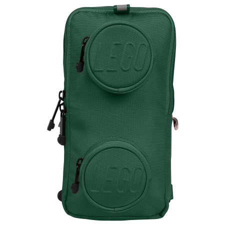 Sling bag LEGO Signature Brick 1x2 - Verde inchis (20207B-0141) [2]