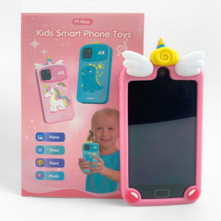 Smartphone copii jucarie educativa video foto 32gb TF card rezolutie 480*800 display 10cm, Diverse culori [27]