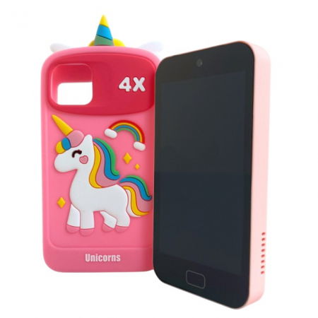 Smartphone copii jucarie educativa video foto 32gb TF card rezolutie 480*800 display 10cm, Diverse culori [8]