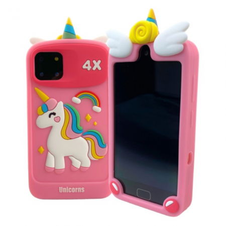 Ceasuri copii - Smartphone copii jucarie educativa video foto 32gb TF card rezolutie 480*800 display 10cm, Diverse culori