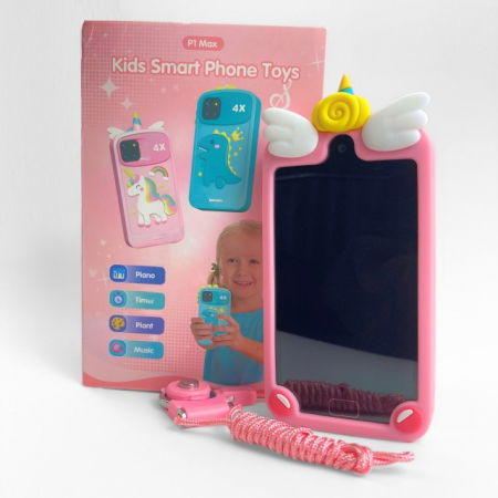 Smartphone copii jucarie educativa video foto 32gb TF card rezolutie 480*800 display 10cm, Diverse culori [19]