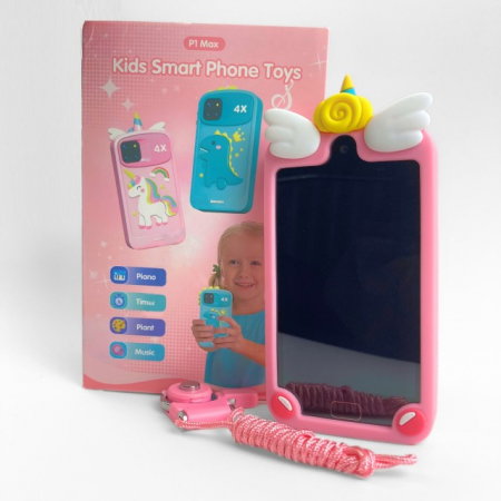 PRODUS RESIGILAT - Smartphone copii jucarie educativa video foto 32gb TF card rezolutie 480*800 display 10cm, Diverse culori [19]