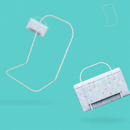 Suport metalic Mini-Bumper, inaltime ajustabila intre 40-60 de cm [3]