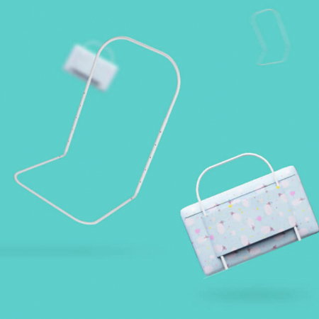 PRODUS RESIGILAT - Suport metalic Mini-Bumper, inaltime ajustabila intre 40-60 de cm - Copie [3]