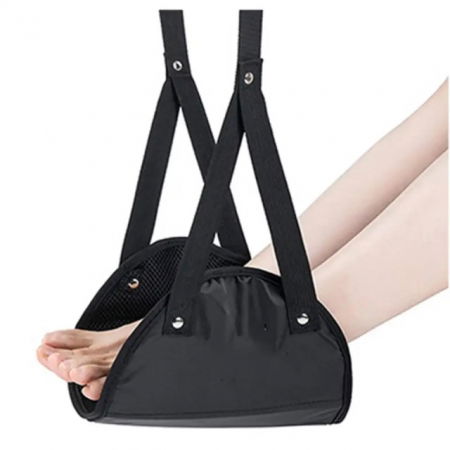 Suport pentru relaxarea picioarelor, hamac picioare, 20.5 x 45 cm, Empria, Negru [8]