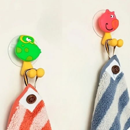 Suport periuta de dinti copil, silicon, 7,5x4 cm, Diverse modele [8]