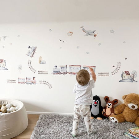 Tapet - Tren gri [4]