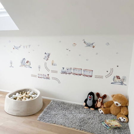 Tapet - Tren gri [3]