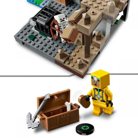 LEGO® Minecraft - Temnita cu schelete (21189), 364 piese [8]