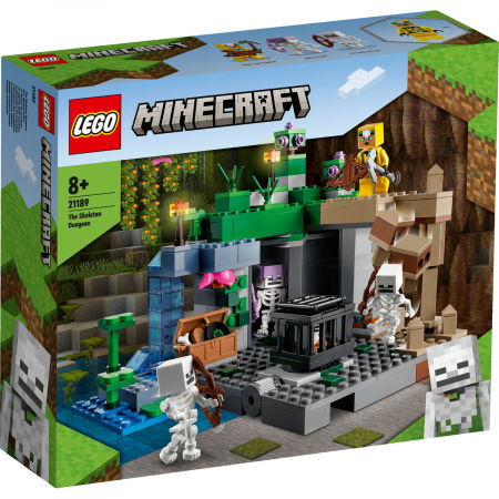 LEGO - LEGO® Minecraft - Temnita cu schelete (21189), 364 piese