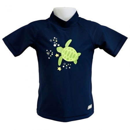 Haine plaja / inot - Tricou Protectie UV Copii, Protectie Solara UPF50+, Turttle, Diverse marimi