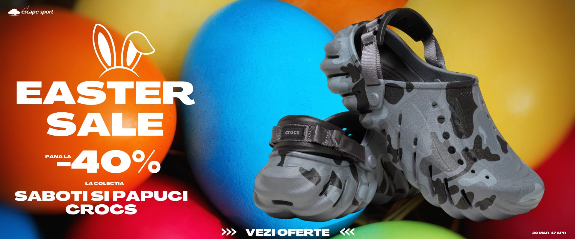 D Saboti si papuci Crocs