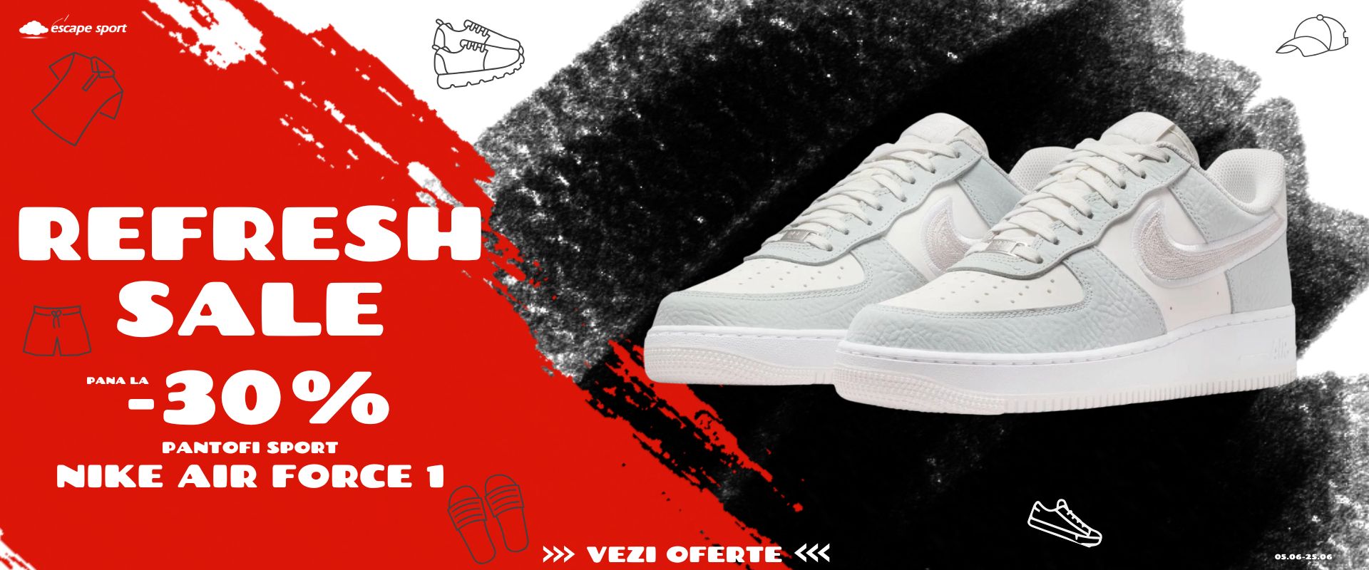 D Pantofi sport NIKE Air Force 1