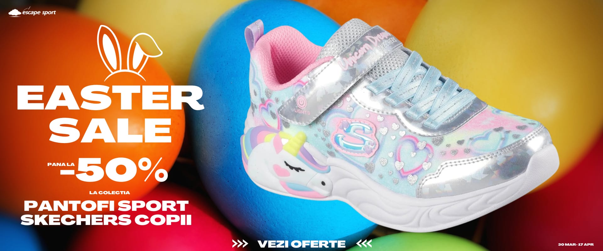 D Pantofi sport Skechers copii