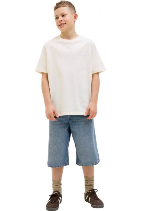 Blugi scurti JACK &JONES Iron Original 203 SN JNR - 12272044-Blue Denim [5]