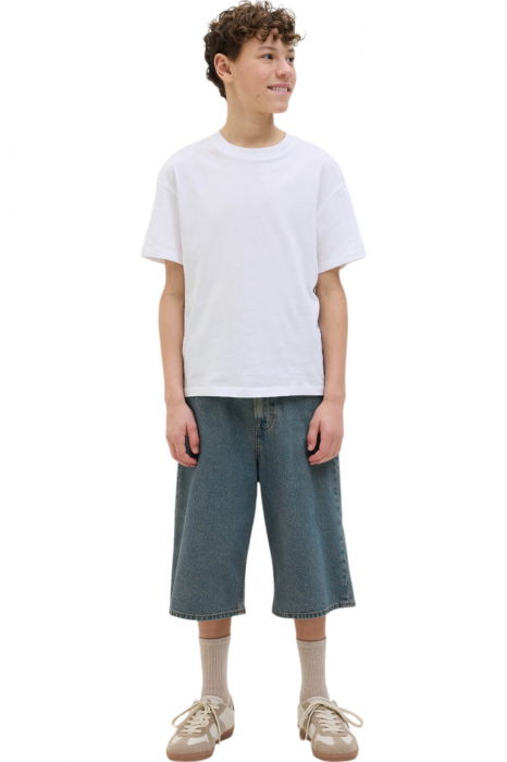 Blugi scurti JACK &JONES Iron Original 206 JNR - 12272048-Blue Denim [5]