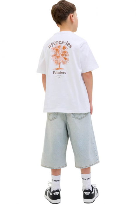 Blugi scurti JACK &JONES Iron Original SQ205 SN JNR - 12272047-Blue Denim [2]