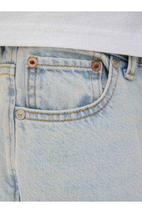 Blugi scurti JACK &JONES Iron Original SQ205 SN JNR - 12272047-Blue Denim [4]