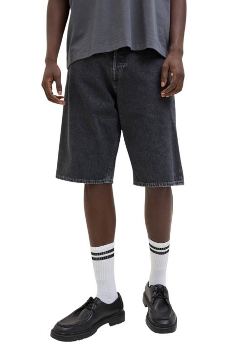 Blugi scurti JACK &JONES Iron Original SQ730 SN - 12278463-Black Denim SQ737 [1]