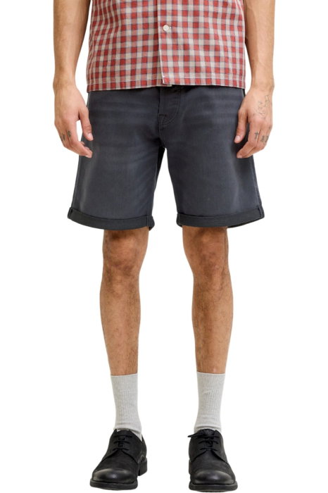 Blugi scurti JACK &JONES Rick Con 720 SN - 12224130-Black Denim [1]