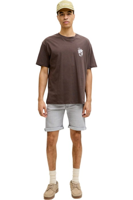 Blugi scurti JACK &JONES Rick Original 999 - 12290839-Grey Denim [5]